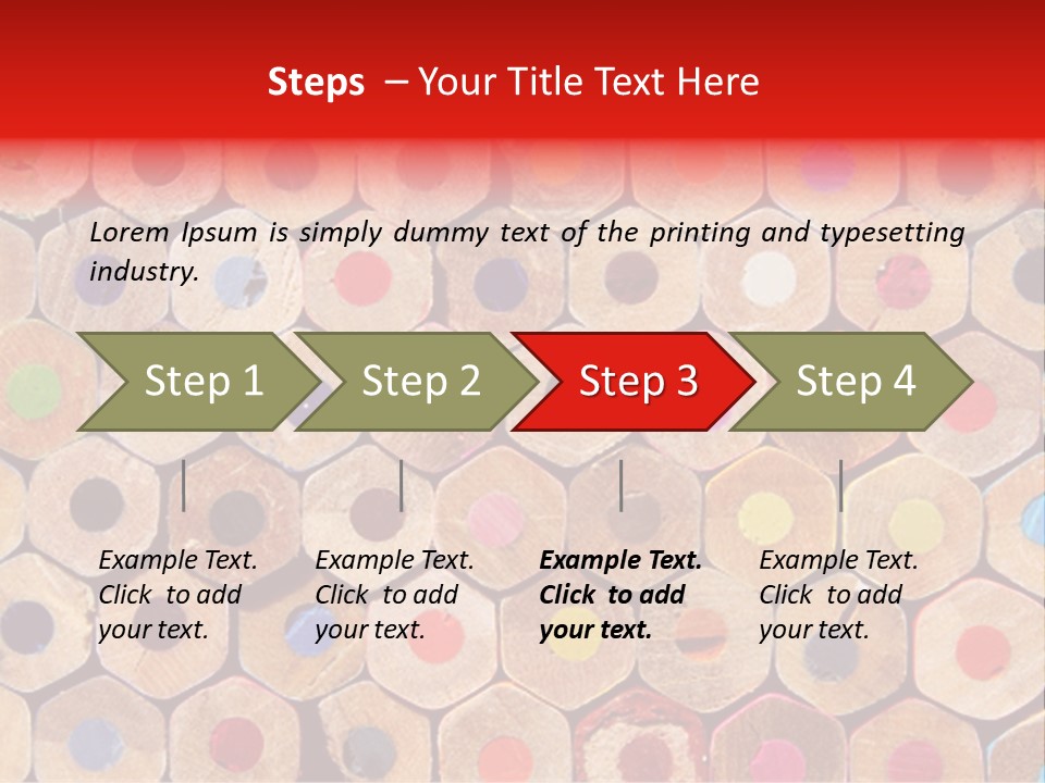 Divertirse Colors Stack PowerPoint Template