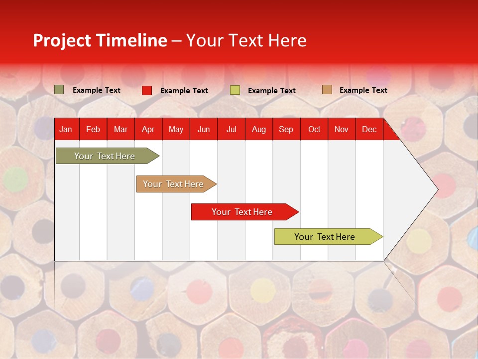 Divertirse Colors Stack PowerPoint Template
