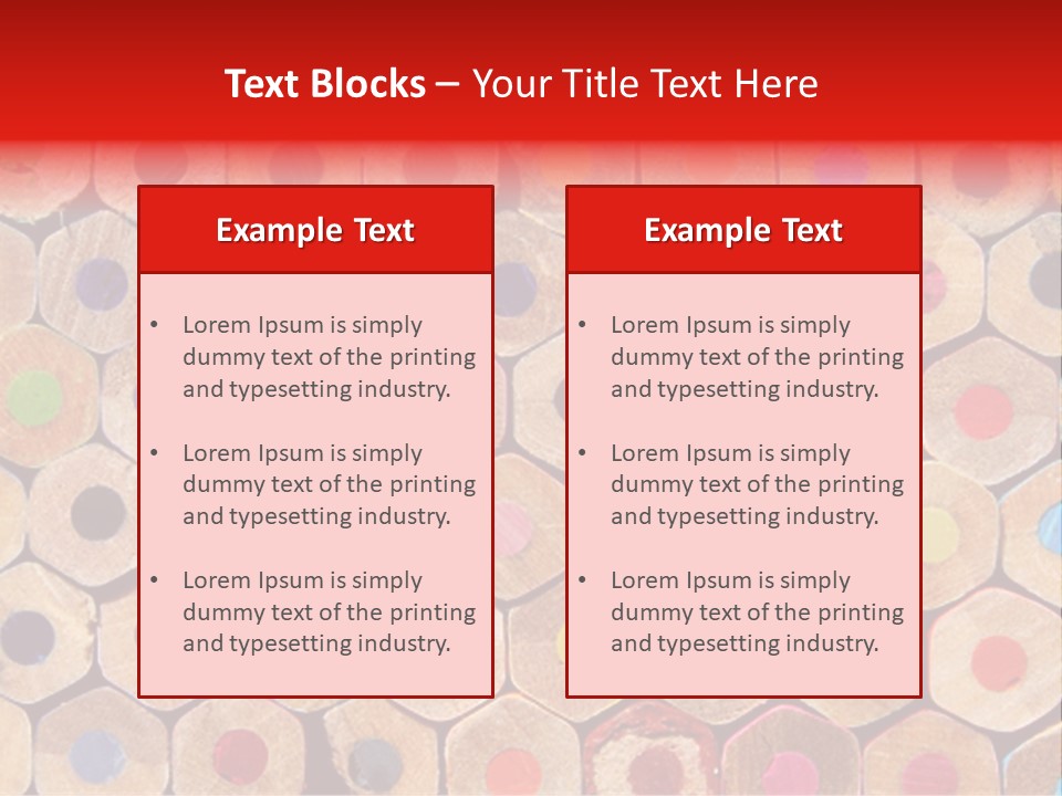 Divertirse Colors Stack PowerPoint Template