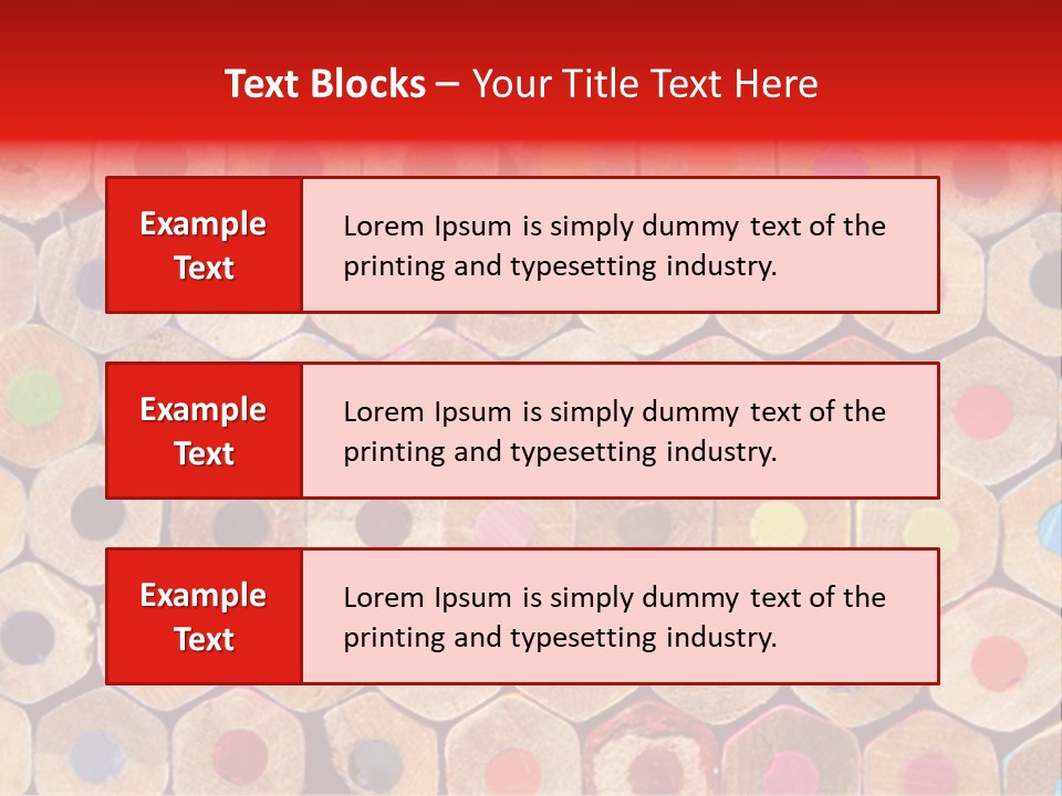 Divertirse Colors Stack PowerPoint Template