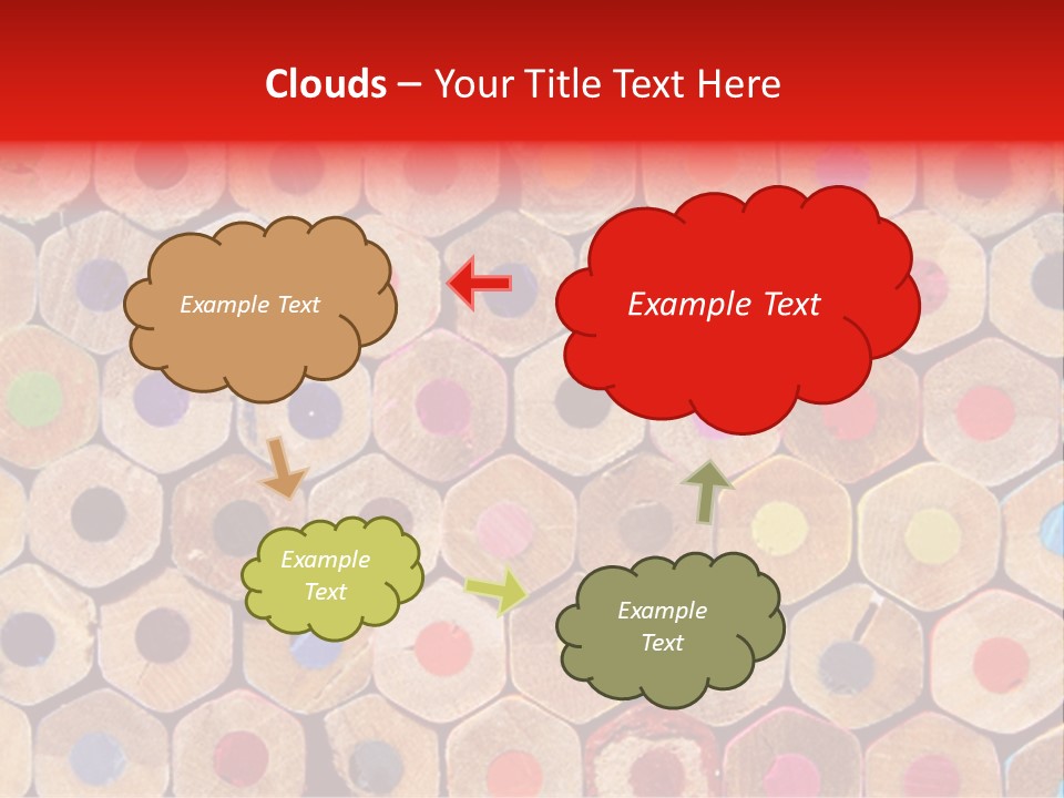 Divertirse Colors Stack PowerPoint Template