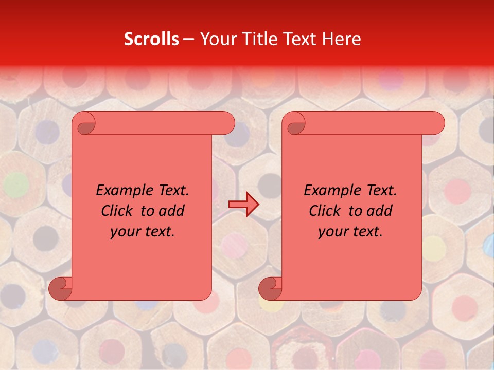 Divertirse Colors Stack PowerPoint Template