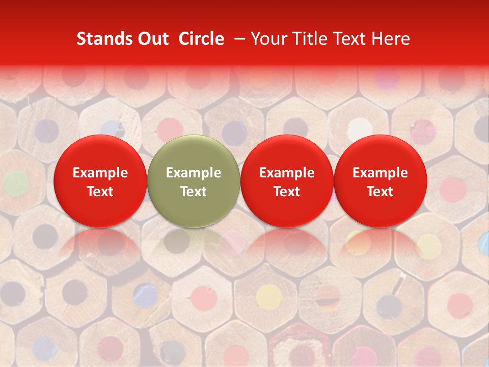 Divertirse Colors Stack PowerPoint Template