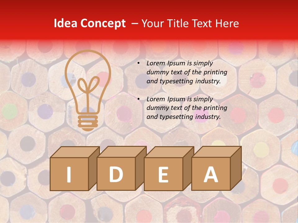 Divertirse Colors Stack PowerPoint Template