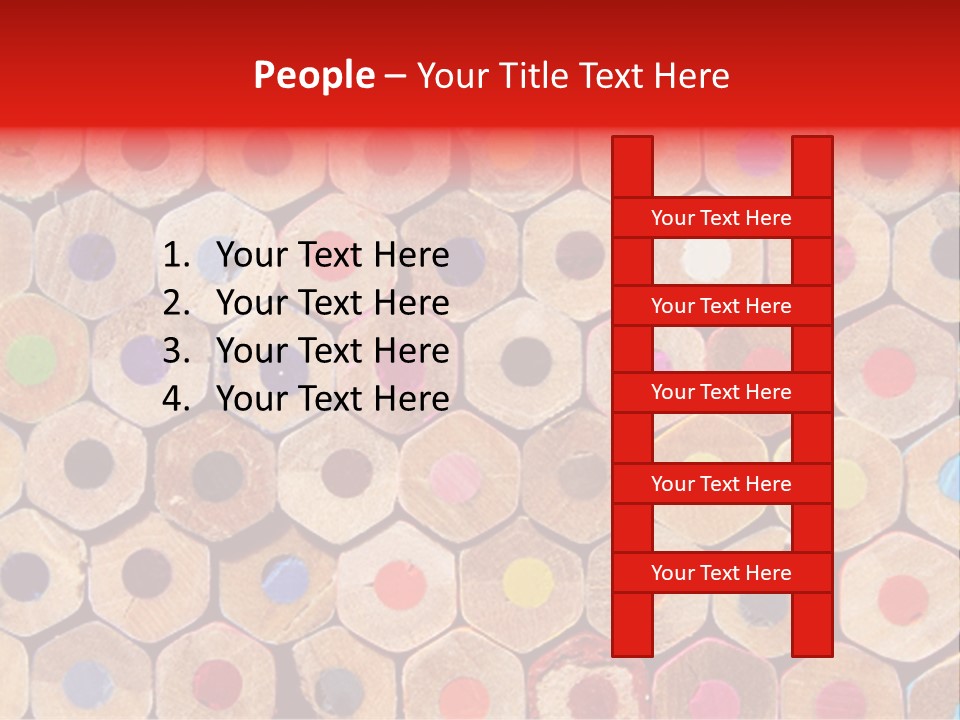 Divertirse Colors Stack PowerPoint Template