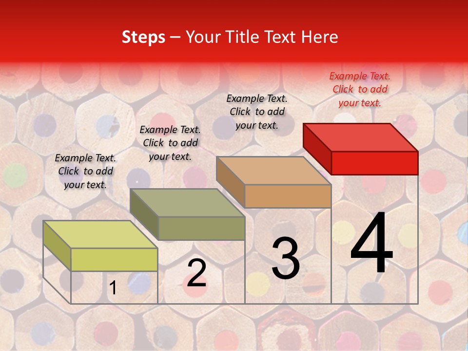 Divertirse Colors Stack PowerPoint Template