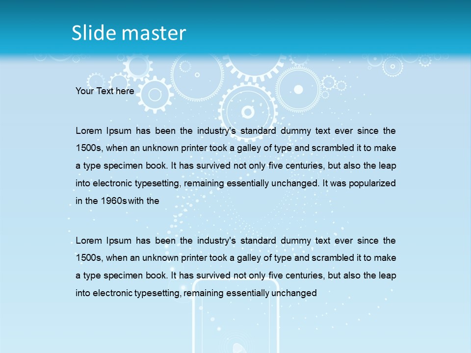 Business Communication Protection PowerPoint Template