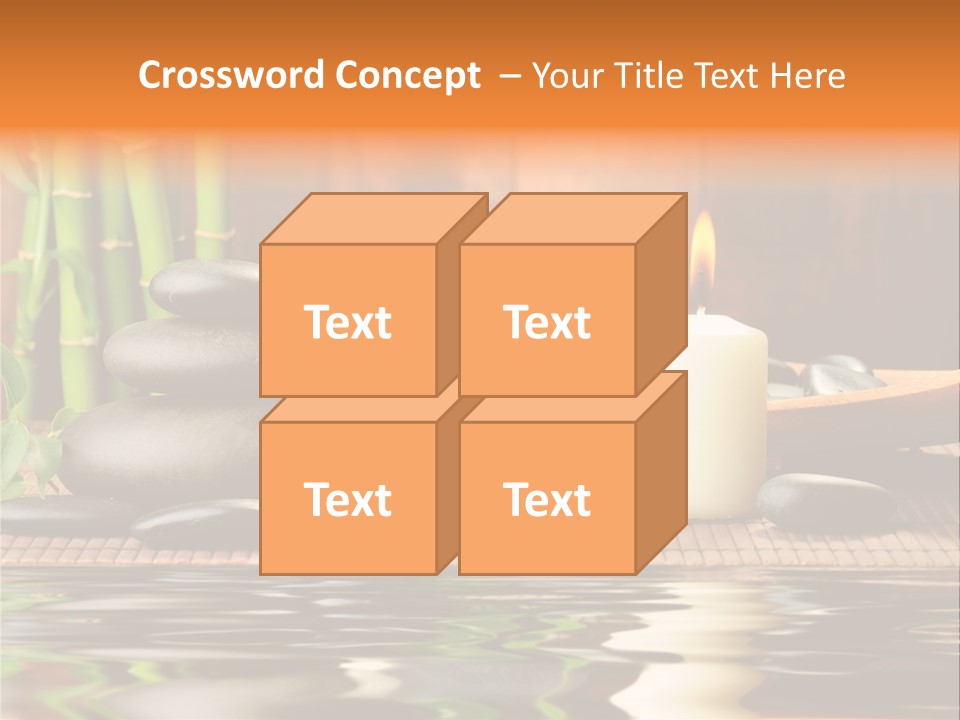 Still Plant Balance PowerPoint Template