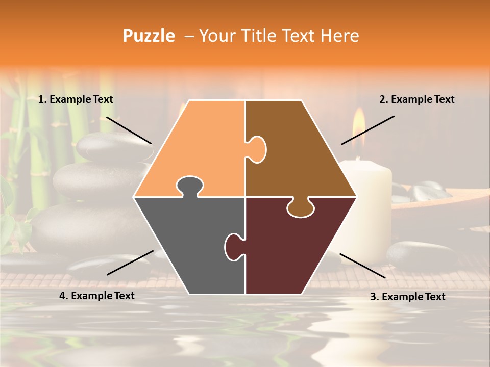 Still Plant Balance PowerPoint Template