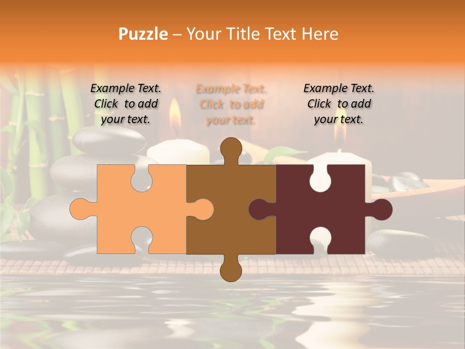 Still Plant Balance PowerPoint Template