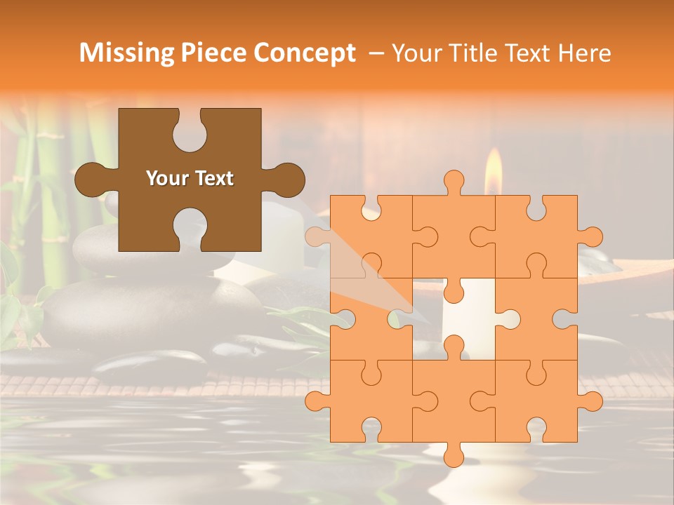 Still Plant Balance PowerPoint Template