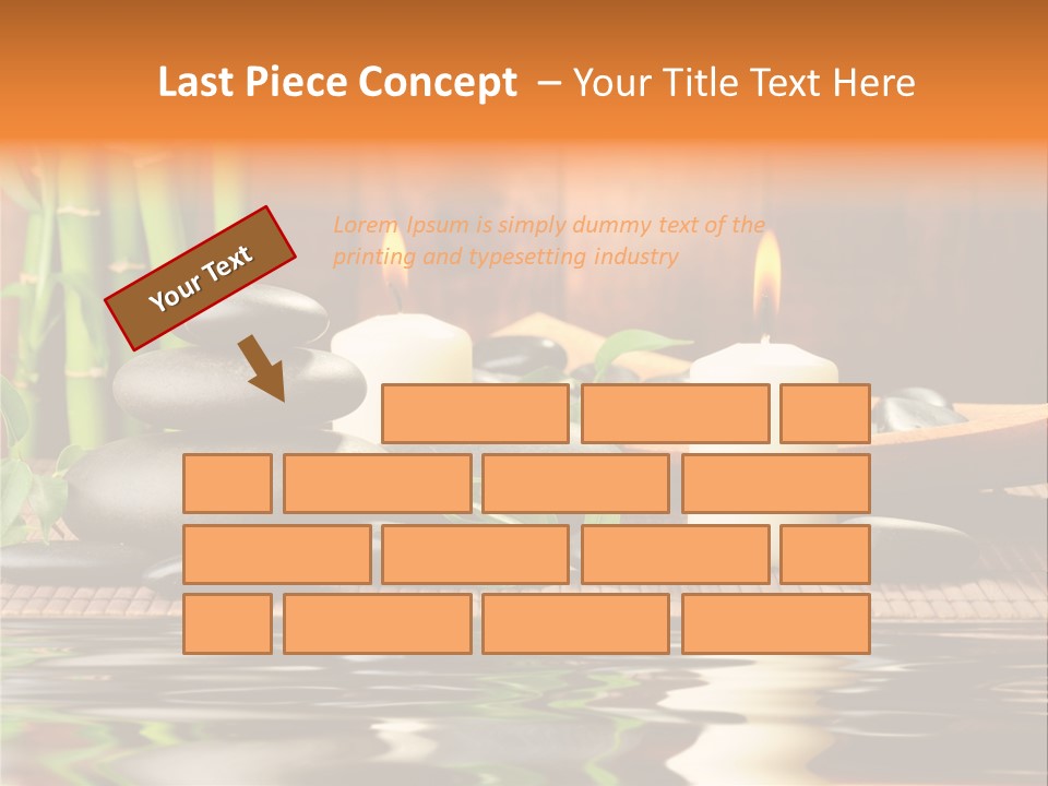 Still Plant Balance PowerPoint Template