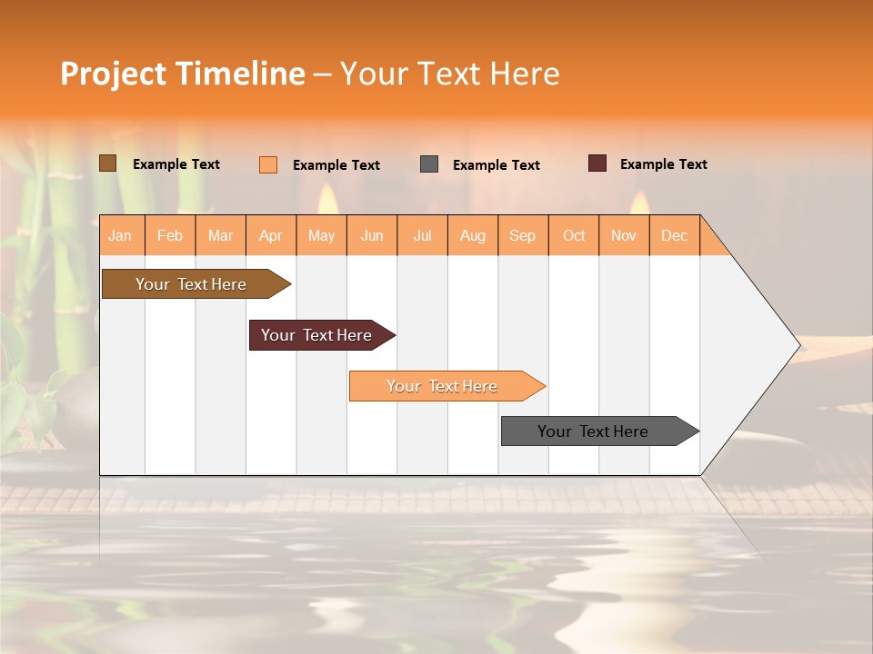 Still Plant Balance PowerPoint Template