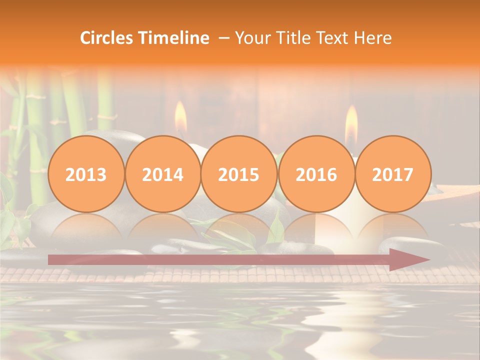 Still Plant Balance PowerPoint Template