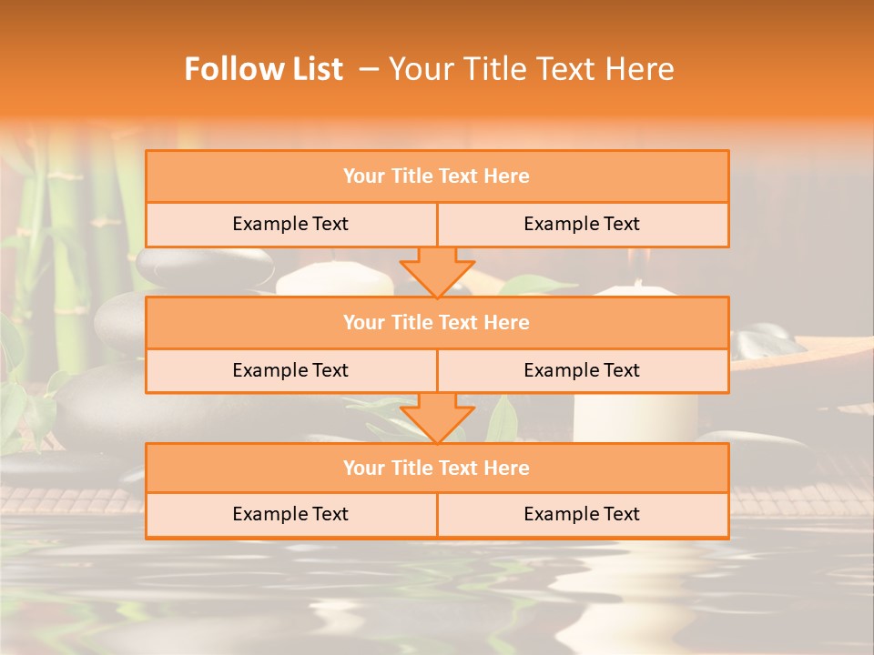 Still Plant Balance PowerPoint Template