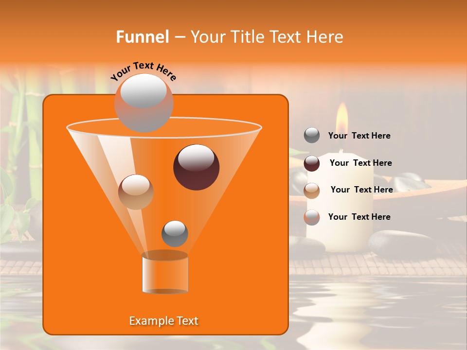 Still Plant Balance PowerPoint Template