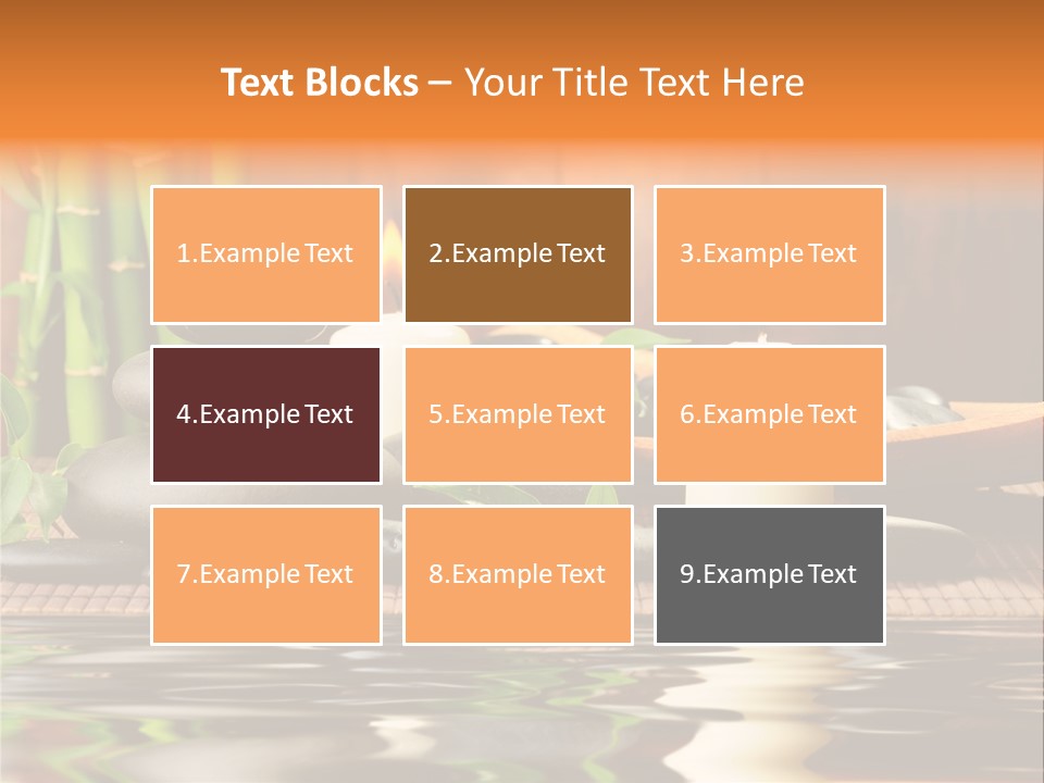 Still Plant Balance PowerPoint Template