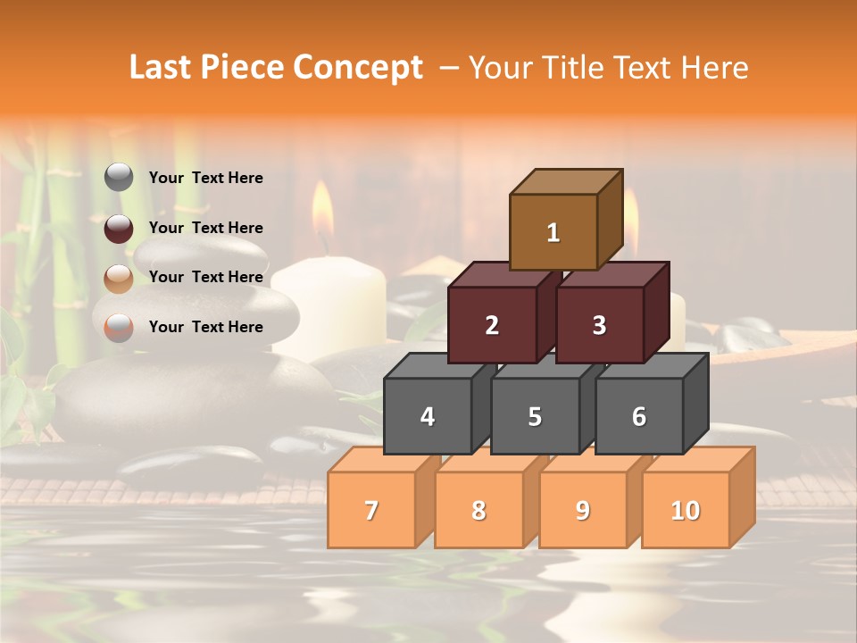 Still Plant Balance PowerPoint Template