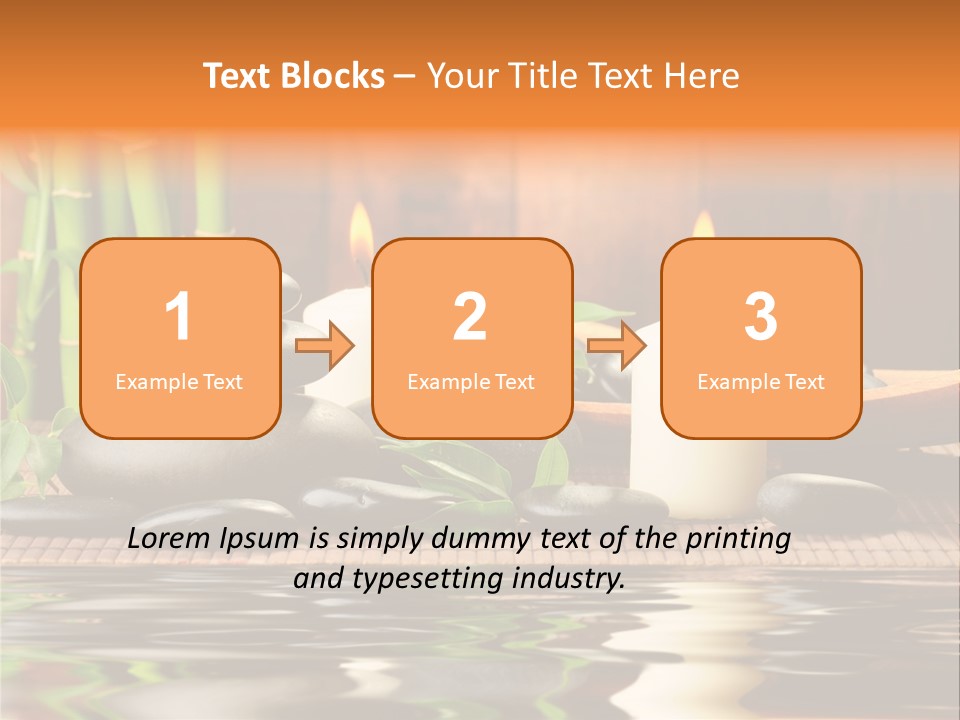 Still Plant Balance PowerPoint Template