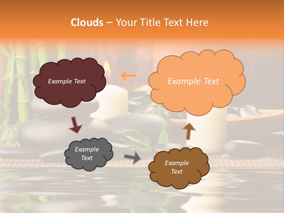 Still Plant Balance PowerPoint Template