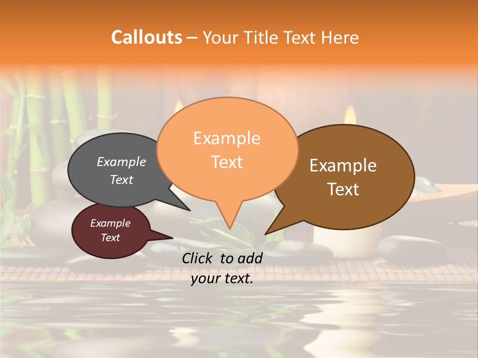 Still Plant Balance PowerPoint Template