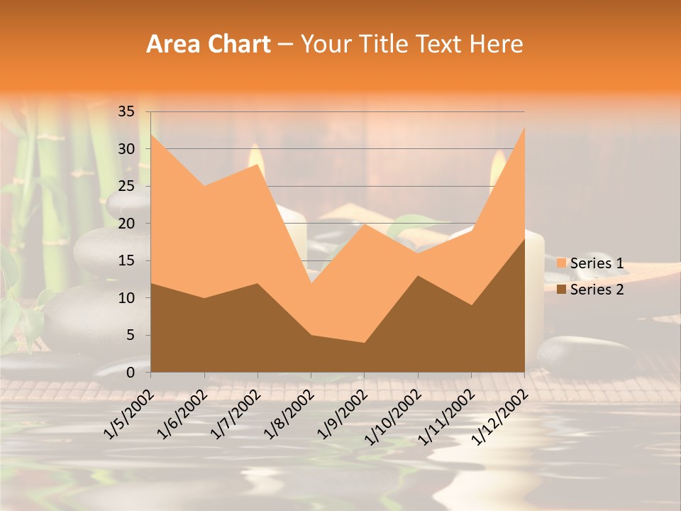 Still Plant Balance PowerPoint Template