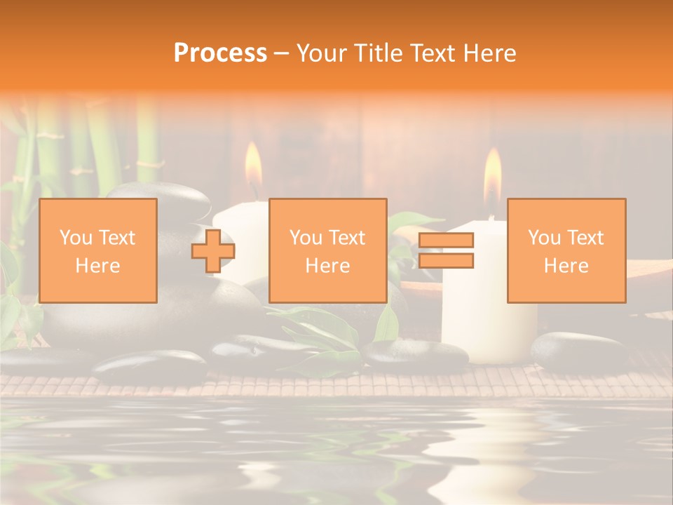Still Plant Balance PowerPoint Template