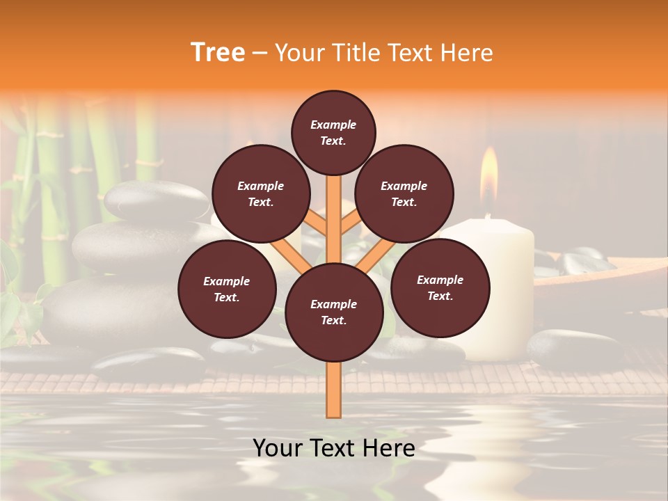 Still Plant Balance PowerPoint Template
