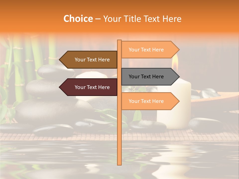 Still Plant Balance PowerPoint Template