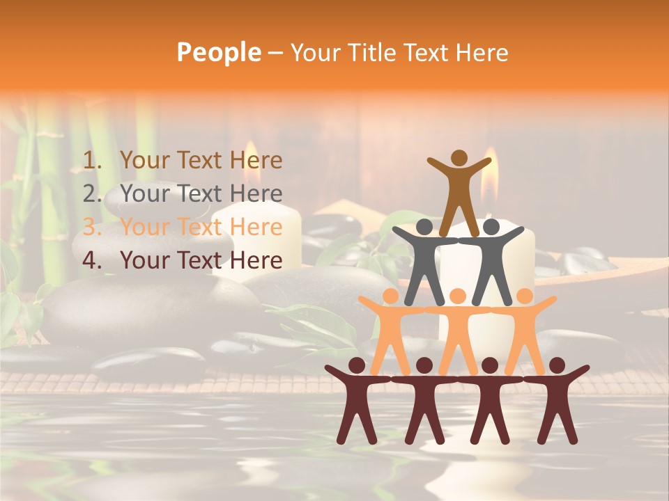 Still Plant Balance PowerPoint Template