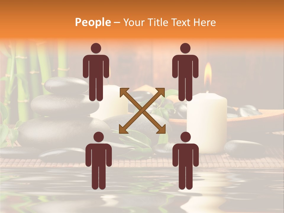 Still Plant Balance PowerPoint Template