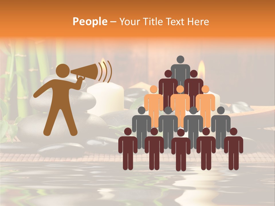 Still Plant Balance PowerPoint Template