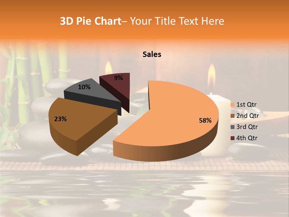 Still Plant Balance PowerPoint Template