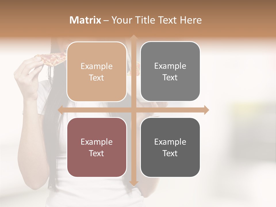 Girl Nutrition Indoor PowerPoint Template