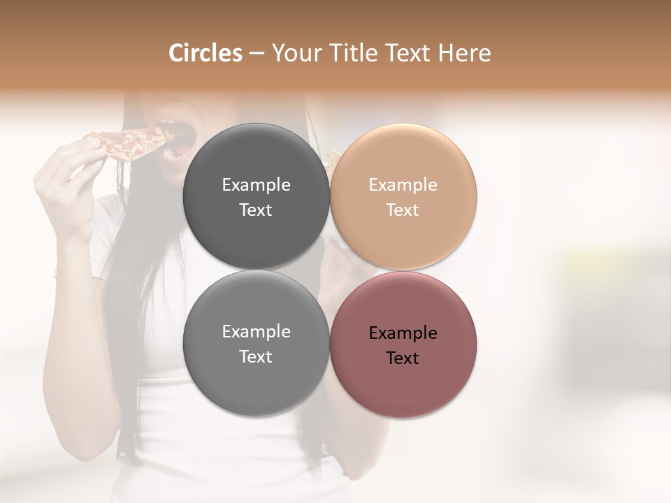 Girl Nutrition Indoor PowerPoint Template