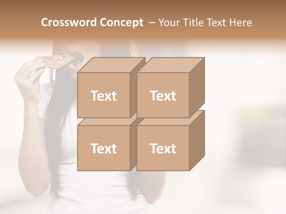 Girl Nutrition Indoor PowerPoint Template