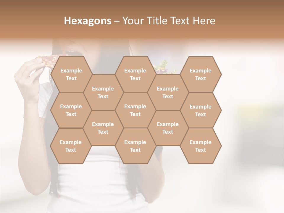 Girl Nutrition Indoor PowerPoint Template