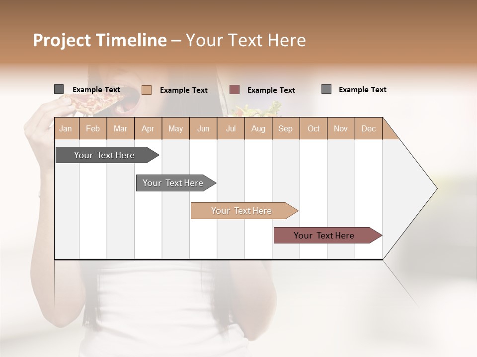Girl Nutrition Indoor PowerPoint Template