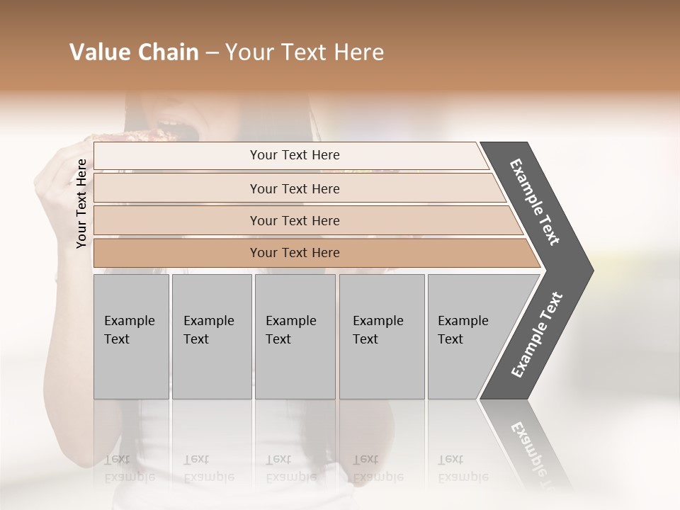 Girl Nutrition Indoor PowerPoint Template