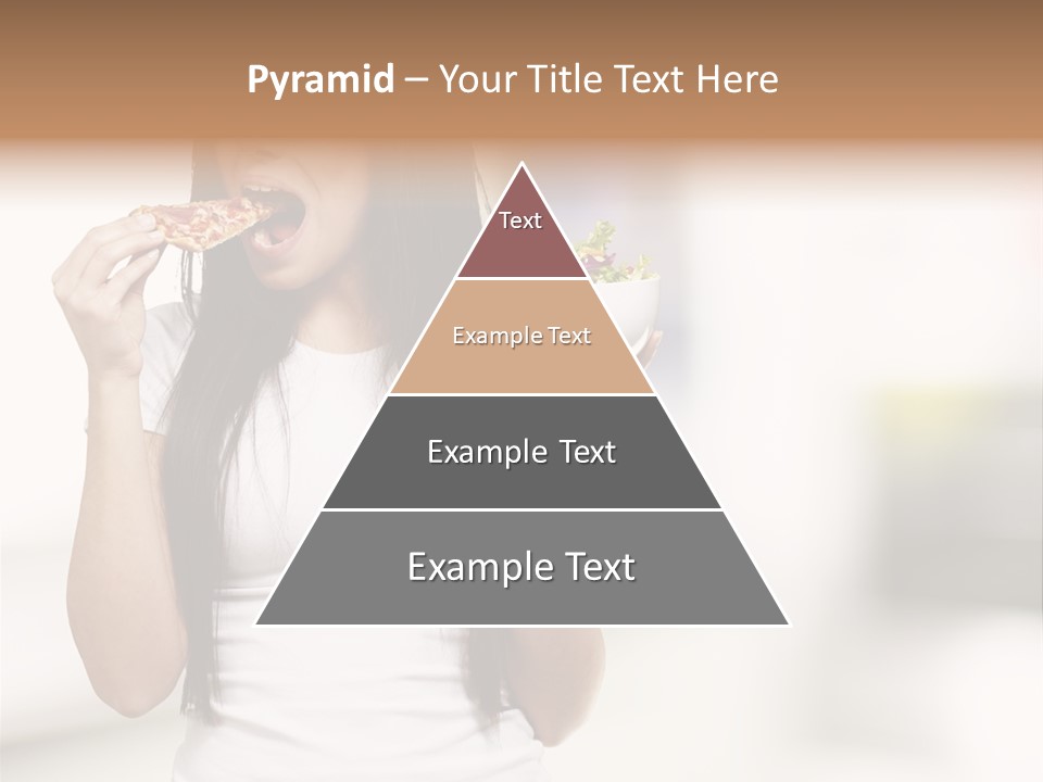 Girl Nutrition Indoor PowerPoint Template