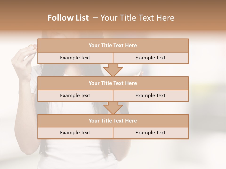 Girl Nutrition Indoor PowerPoint Template