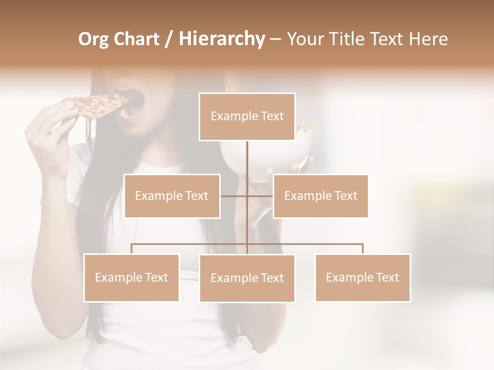 Girl Nutrition Indoor PowerPoint Template