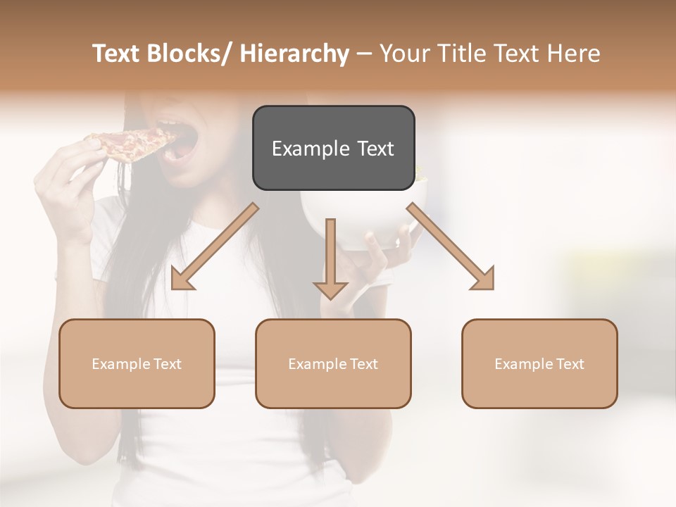 Girl Nutrition Indoor PowerPoint Template