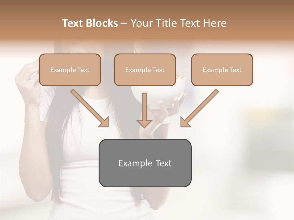 Girl Nutrition Indoor PowerPoint Template