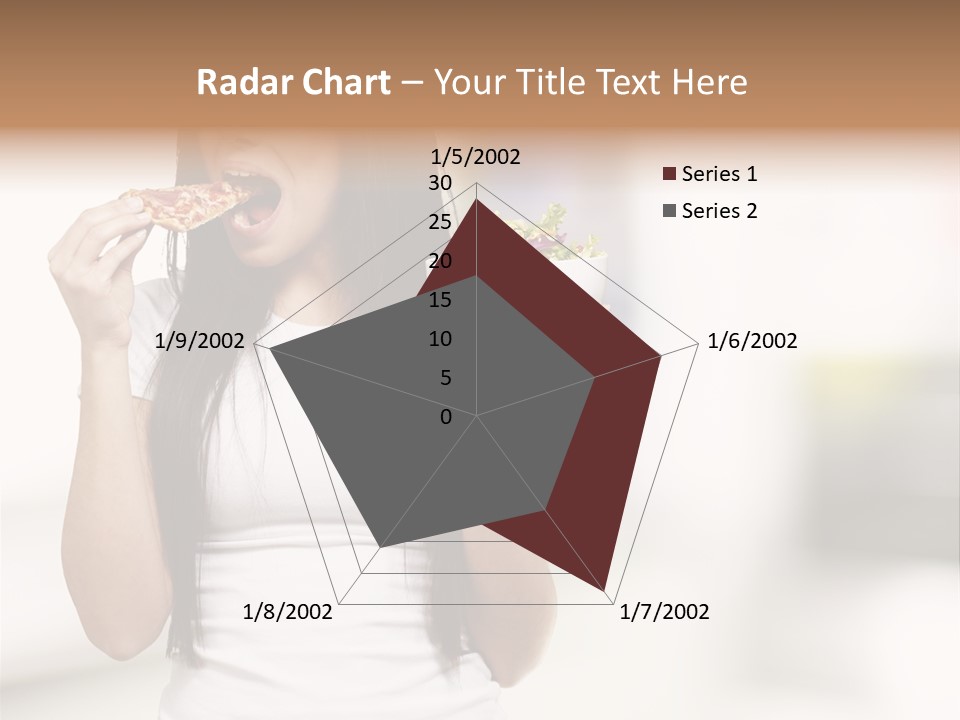 Girl Nutrition Indoor PowerPoint Template