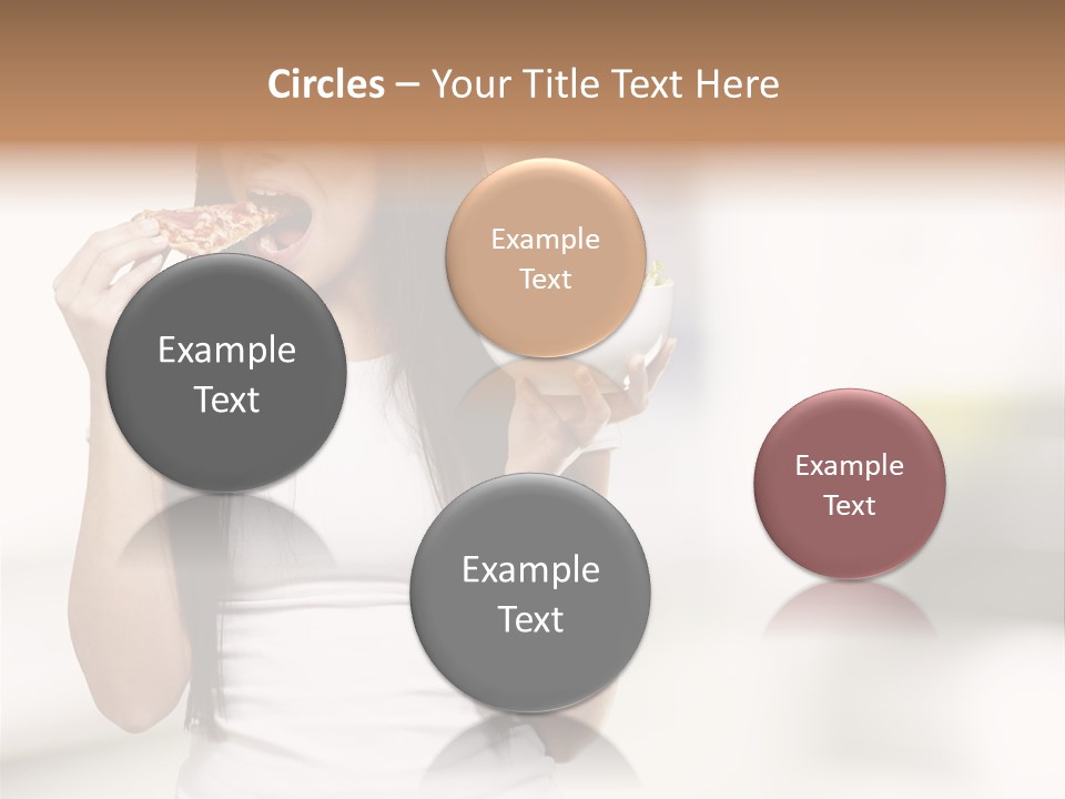 Girl Nutrition Indoor PowerPoint Template