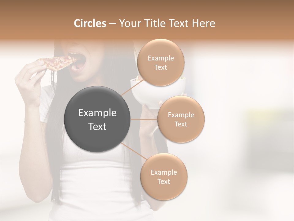 Girl Nutrition Indoor PowerPoint Template