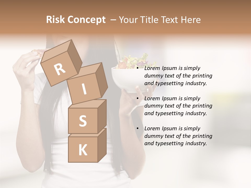 Girl Nutrition Indoor PowerPoint Template