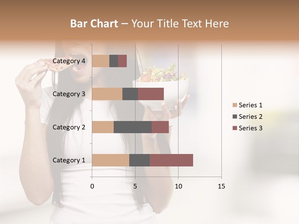 Girl Nutrition Indoor PowerPoint Template