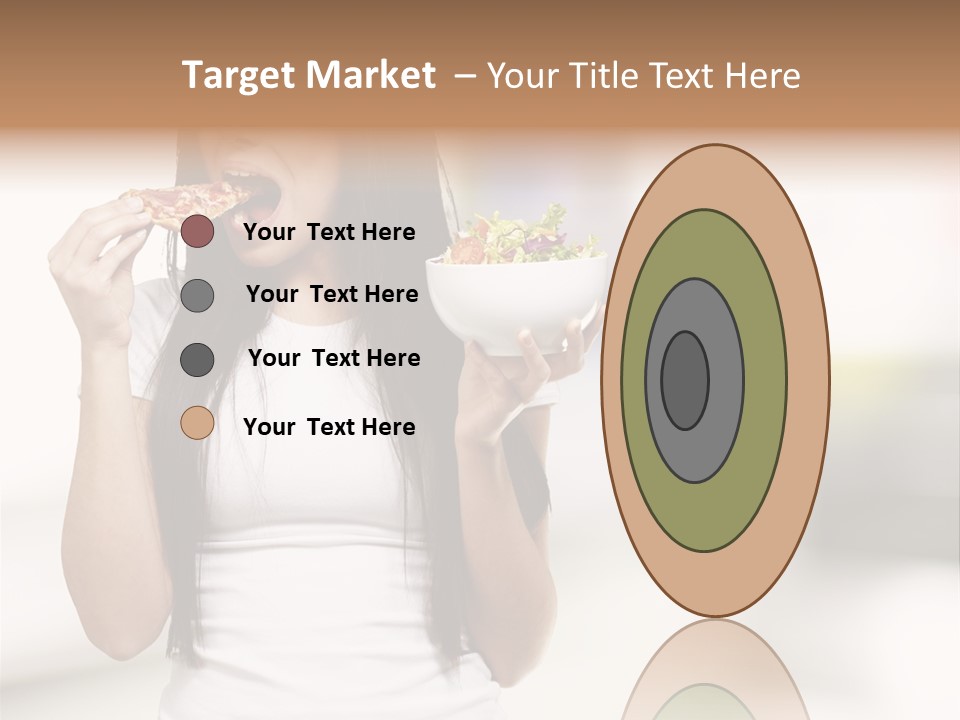 Girl Nutrition Indoor PowerPoint Template